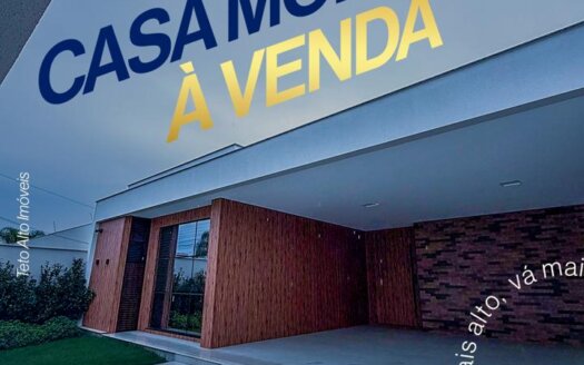 CASA MODERNA À VENDA…